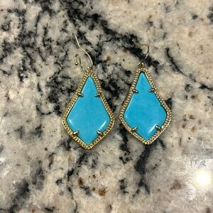Kendra Scott turquoise earrings